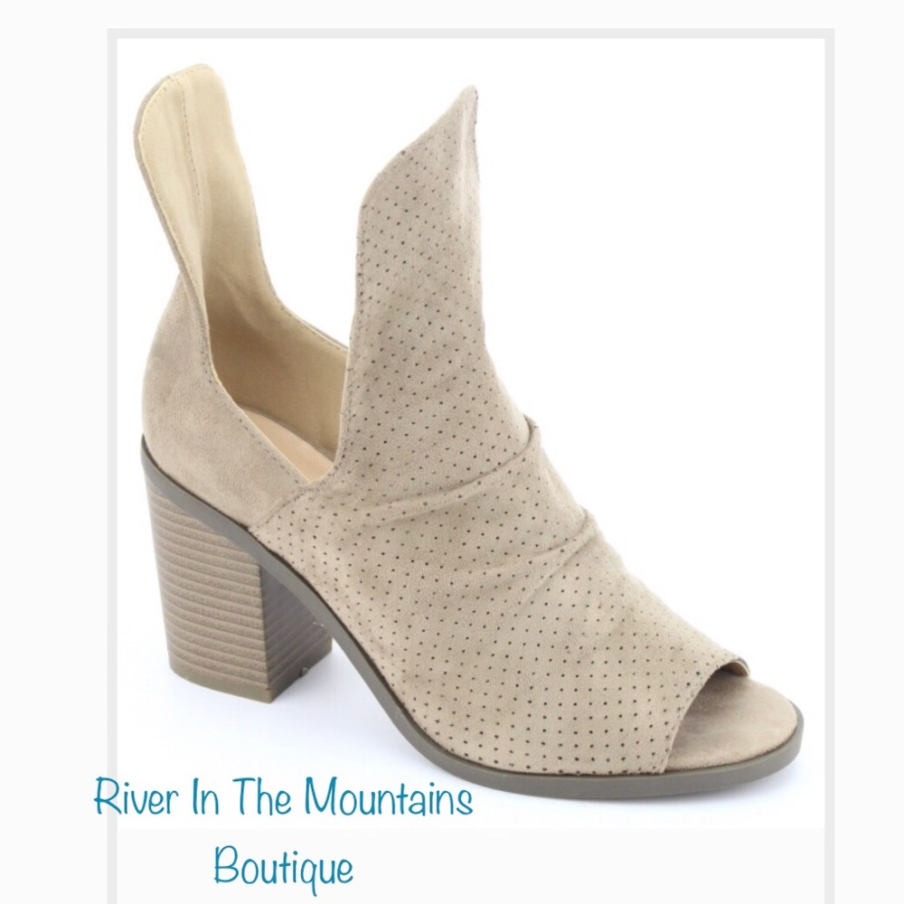 NWB!! Super Sexy Open Toe Booties!